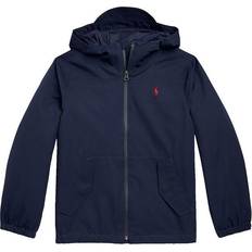 Recycled Materials Shell Outerwear Polo Ralph Lauren Boy's P-Layer 1 Water-Repellent Hooded Jacket - Navy