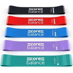 Core Balance Mini Resistance Bands (5-Piece)