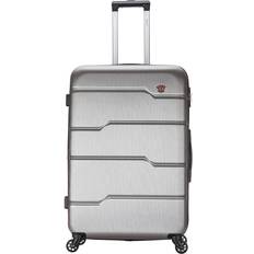 Lightweight large suitcases Dukap Rodez Lightweight Hardside Large Checked Spinner