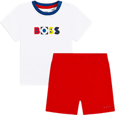 Hugo Boss Other Sets HUGO BOSS Kidswear logo-print cotton short set kids Cotton/Spandex/Elastane