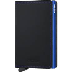 Blue Card Cases Secrid Slimwallet - Matte Black/Blue