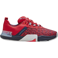 Men - Red Gym & Training Shoes Under Armour TriBase Reign 5 M - Chakra/Downpour Gray