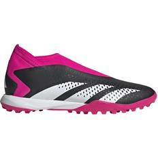 Adidas 9.5 - Turf (TF) Football Shoes adidas Predator Accuracy.3 Laceless Turf - Core Black/Cloud White/Team Shock Pink 2