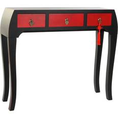 Red Console Tables Dkd Home Decor Fir Red Console Table