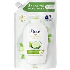 Dove Oily Skin Hand Washes Dove Moisturising Refreshing Care Hand Wash Refill Cucumber & Green Tea 750ml