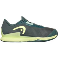 Green Racket Sport Shoes Head Sprint Pro 3,5 Clay män tennissko