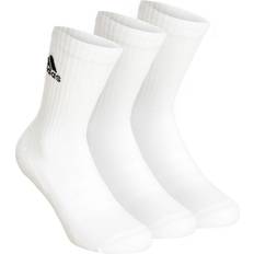 Adidas Nylon Clothing adidas Sportswear Cushioned Crew Socks 3-packs - White/Black