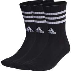 Adidas Women Socks adidas 3-Stripes Cushioned 3-pack - Black/White