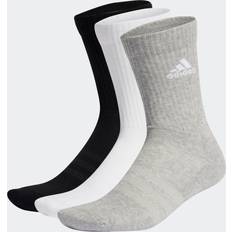 Adidas Socks on sale adidas Cushioned Crew Socks Pairs Grey Heather White Black