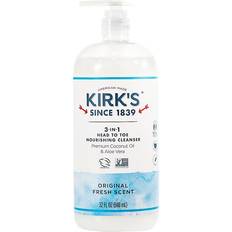 Kirk's 3-in-1 Head to Toe Nourishing Cleanser Original Fresh Scent 946ml