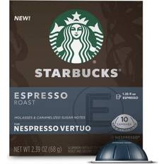 Starbucks Drinks Starbucks Espresso Roast Nespresso Vertuo 68g 10pcs