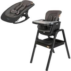 Tutti Bambini Baby Chairs Tutti Bambini Nova Birth To 12 Years Complete Highchair Package Black/Black