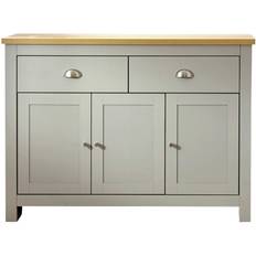 Retractable Drawers Cabinets GFW Lancaster Sideboard 82x111.7cm