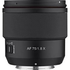 Fujifilm X Camera Lenses on sale Samyang AF 75mm F1.8 X for Fujifilm X
