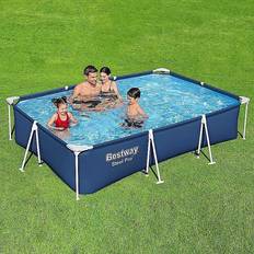 Bestway Pools Bestway Steel Pro Rectangular Swimming Pool 9.1Ft