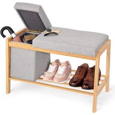Blue Storage Benches chest with seat Storage Bench