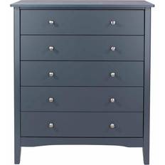 Blue Chest of Drawers Core Products 5 Chest of Drawer