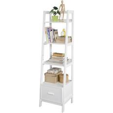 SoBuy White Display Book Shelf