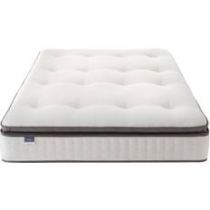 Grey Bed Mattress Silentnight Miracoil Geltex Bed Matress 135x190cm