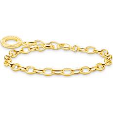 Adjustable Size Bracelets Thomas Sabo Classic Charm Bracelet - Gold