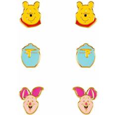 Disney Winnie The Pooh Stud Earrings Set of