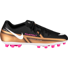 Brown - Men Football Shoes Nike Phantom Gt Academy Ag Generation Kobber/hvid/sort Kunstgræs (Ag)