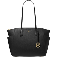 Michael Kors Totes & Shopping Bags Michael Kors Marilyn Medium Saffiano Leather Tote Bag - Black