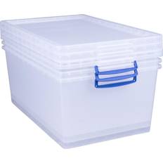 Cylindrical Boxes & Baskets Really Useful Nestable Storage Box 62L 3pcs