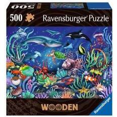 Ravensburger Under The Sea Wooden Puzzle 500 Pieces