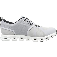 Grey - Women Running Shoes On Cloud 5 Waterproof W - Glacier/White