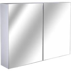 Bathroom Mirror Cabinets Homcom Double Door