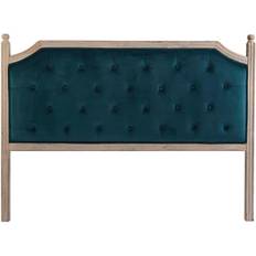 Dkd Home Decor Natural Turquoise Linen Headboard