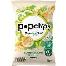 Snacks Popchips Crisps Sour Cream Onion Share Bag