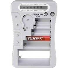 Voltcraft Battery tester VC1T Reading range (battery testers) 1.5 V, 3 V, 6 V, 9 V Battery VC-12613270