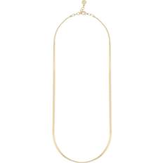 Snö of Sweden Paris Chain Necklace Plain Gold