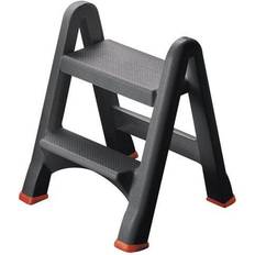 VFM Stools VFM Folding Step Black Seating Stool