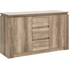 Natural Sideboards GFW Canyon 2 Door 3 Sideboard 119x70cm