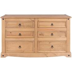 Natural Chest of Drawers Core Products Plus Chest of Drawer 132x83.4cm