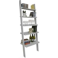 White Step Shelves Freemans Techstyle Oates Ladder 5 Step Shelf