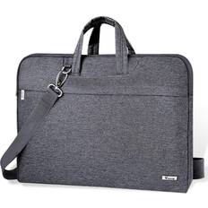 Voova Laptop Bag 17 17.3 inch Water-resistant Laptop Sleeve Case with Shoulder Straps & Handle/Notebook Computer Case Briefcase Compatible with