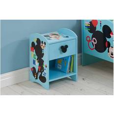 Table Kid's Room Disney Mouse Bedside Table Blue
