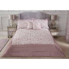 Emma Barclay Duchess with 2 Bedspread Pink, Beige, Green