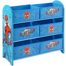 Blue Storage Boxes Spider-man Storage Unit Blue