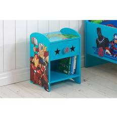 Table Kid's Room Disney Marvel Avengers Bedside Table Blue