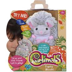 Curlimals Popsy The Mouse Plush