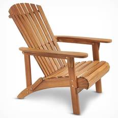 Lounge Sun Chairs Garden & Outdoor Furniture VonHaus Adirondack