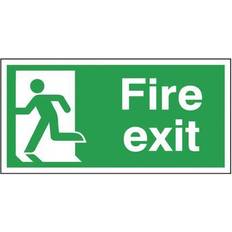 Sign Fire Exit 150x300mm