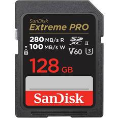 SanDisk Memory Cards & USB Flash Drives SanDisk Extreme PRO MicroSDXC V60 UHS-II U3 280/100MBs 128GB