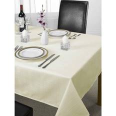 Beige Cloths & Tissues Emma Barclay Chequers Tablecloth White, Beige, Green