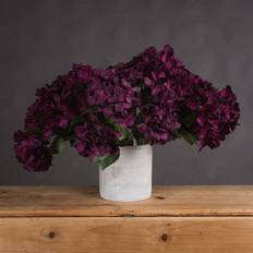 Purple Figurines Hill Interiors Hydrangea Bouquet Artificial Flower Fabric/Plastic Figurine